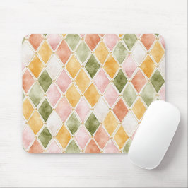 Mousepad Roxo Laranja Verde Amarelo Bege