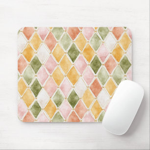 Mousepad Roxo Laranja Verde Amarelo Bege