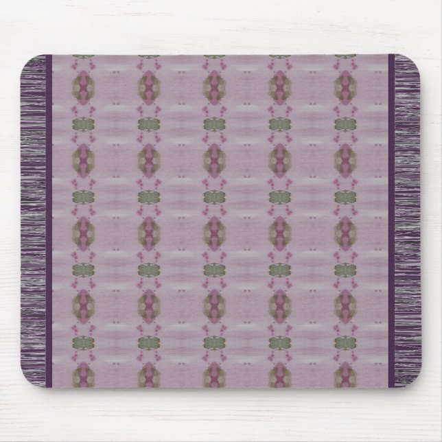 Mousepad Roxo Plum E Mauve Patterados (Frente)