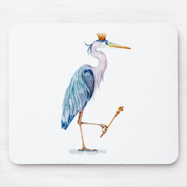 Mousepad Royal Blue Heron (Frente)