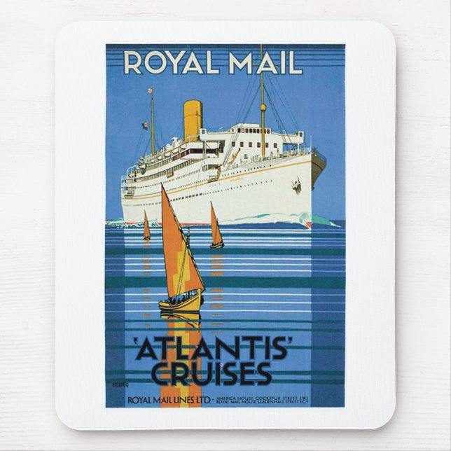 Mousepad Royal Mail "Atlantis Cruises" (Frente)