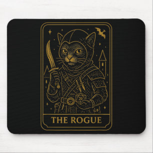 Mousepad Rpg Gamer Rogue D20 Dice Nerdy Geek Men Women