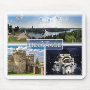 Mousepad RS Sérvia - Belgrado -