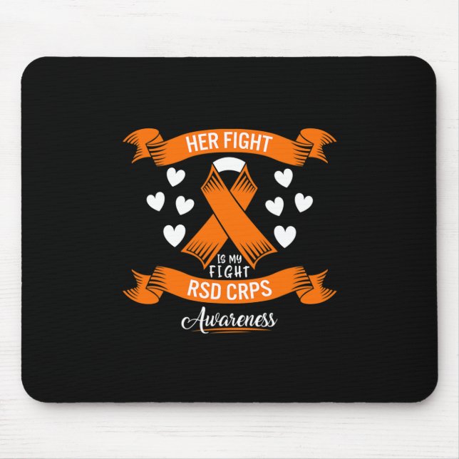 Mousepad Rsd Crps Conhece Seu Complexo De Fita Laranja (Frente)