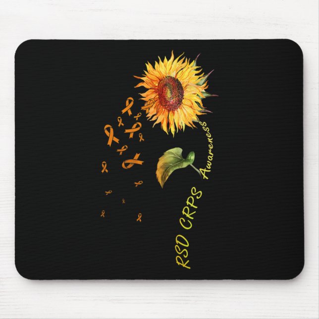 Mousepad Rsd Crps Sensibilização Girassol 1 (Frente)