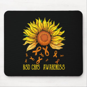 Mousepad RSD Sensibilização CRPS Girassol