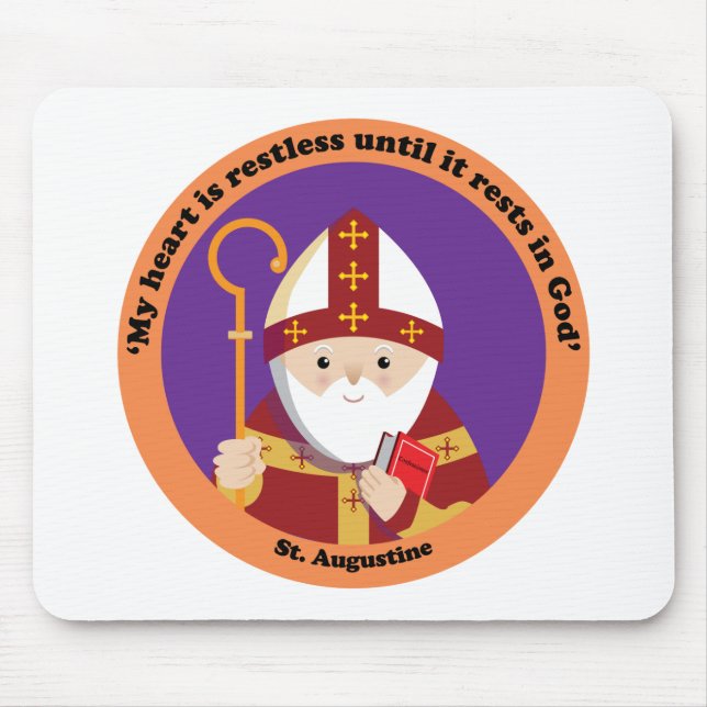 Mousepad Rua. Agostinho de Hippo (Frente)