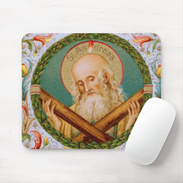 Mousepad Rua. Andrew, o Apóstolo (JMAS 02) (Com mouse)