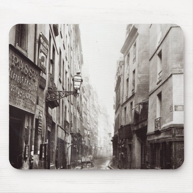 Mousepad Rua Aumaire, da rua Volta, Paris, 1858-78 (Frente)