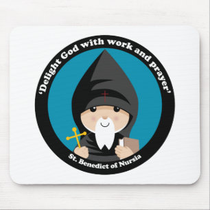 Mousepad Rua Benedict de Nursia