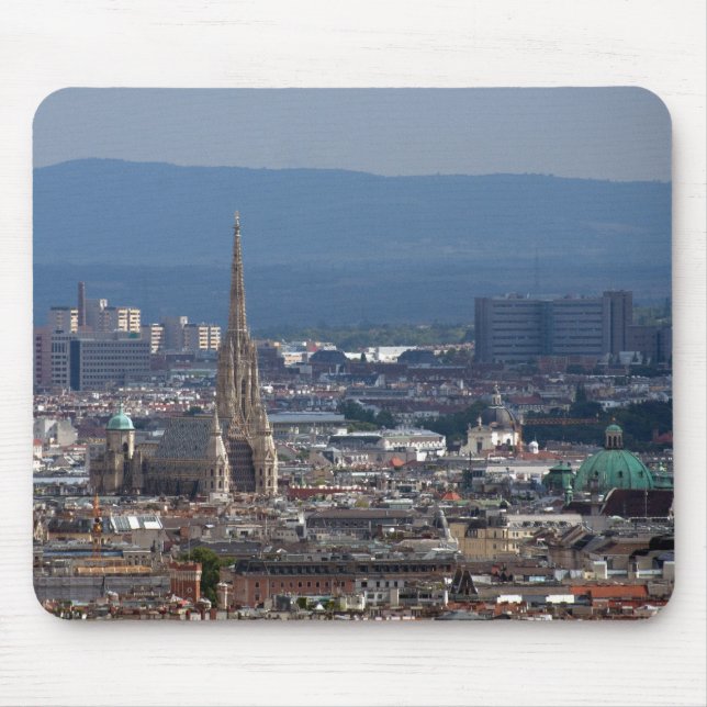 Mousepad Rua. Catedral de Stephen, Viena Áustria (Frente)