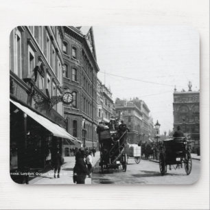 Mousepad Rua da rainha Victoria, Londres, c.1891