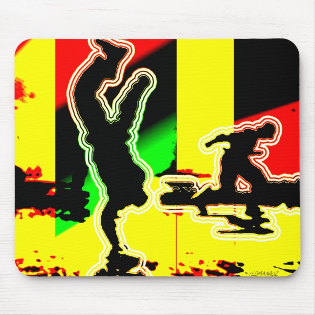 Mousepad Rua Dance Hip Hop (Frente)