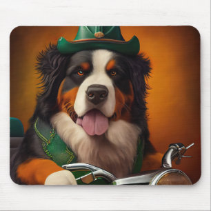 Mousepad Rua de bicicleta de condução de montanha Bernese.