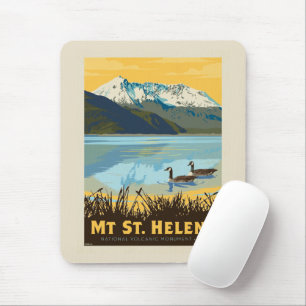 Mousepad Rua do Monte Helens. Washington