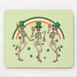 Mousepad Rua dos Skeletons dançantes Patrick