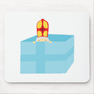 Mousepad Rua Engraçada, Nicholas Dutch Sinterklaas Kids Art