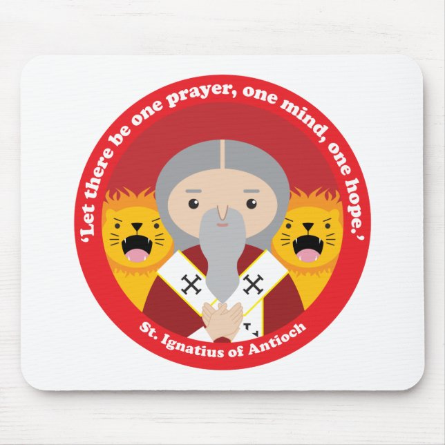 Mousepad Rua. Ignatius de Antioch (Frente)