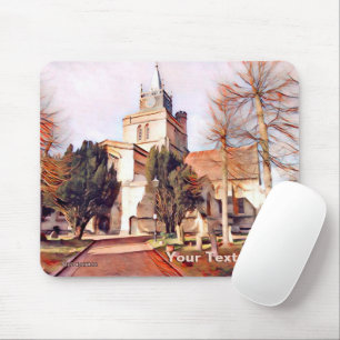 Mousepad Rua. Igreja de Maria - Aylesbury