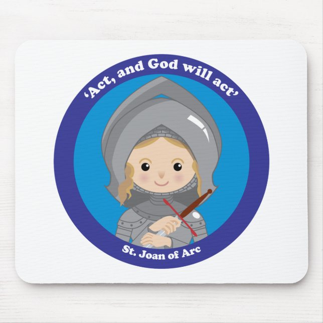 Mousepad Rua, Joan of Arc (Frente)