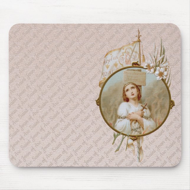 Mousepad Rua. Joan of Arc Burning at the Stake (BF 01) Hori (Frente)