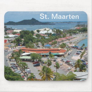 Mousepad Rua. Maarten - Marigot Bay
