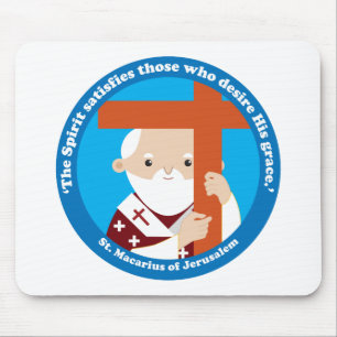 Mousepad Rua. Macarius de Jerusalém