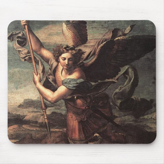 Mousepad Rua Micheal e o diabo (Frente)