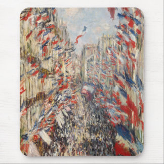 Mousepad Rua Montorgueil, 30o de junho de 1878 - Claude