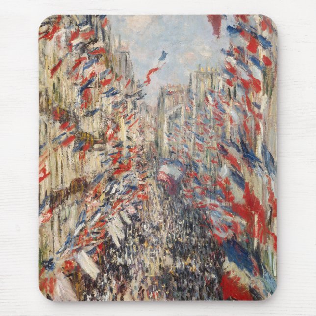 Mousepad Rua Montorgueil, 30o de junho de 1878 - Claude (Frente)