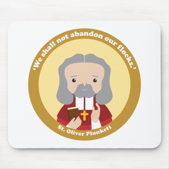 Mousepad Rua Oliver Plunkett (Frente)