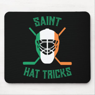 Mousepad Rua Patrick#39;s Santo do dia O chapéu trava o sin