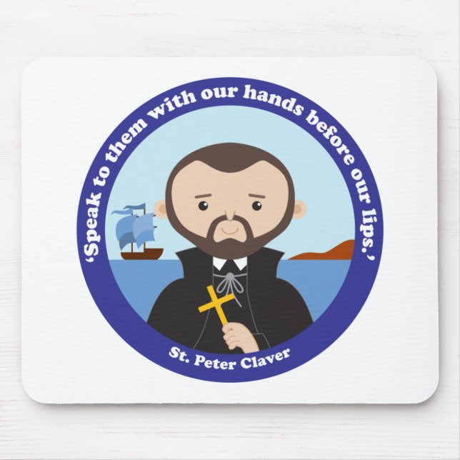 Mousepad Rua. Peter Claver (Frente)