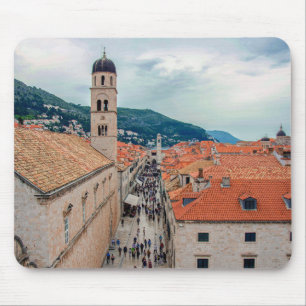 Mousepad Rua principal de Dubrovnik, Croácia
