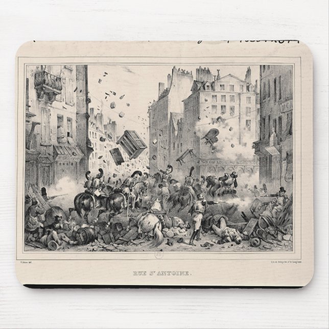 Mousepad Rua Santo-Antoine (Frente)
