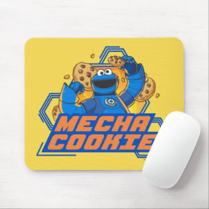 Mousepad Rua Sésamo Cookie Monster Mecha Cookie!