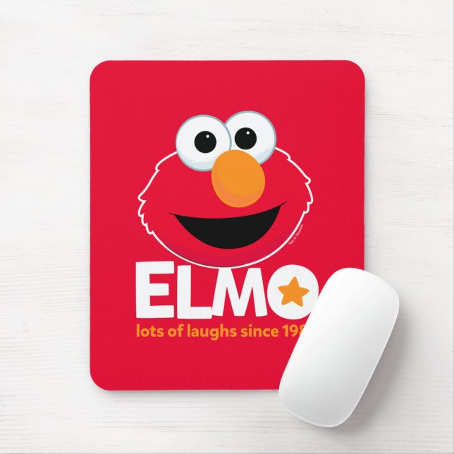 Mousepad Rua Sésamo | Elmo Muitas filhas desde 1984 (Com mouse)