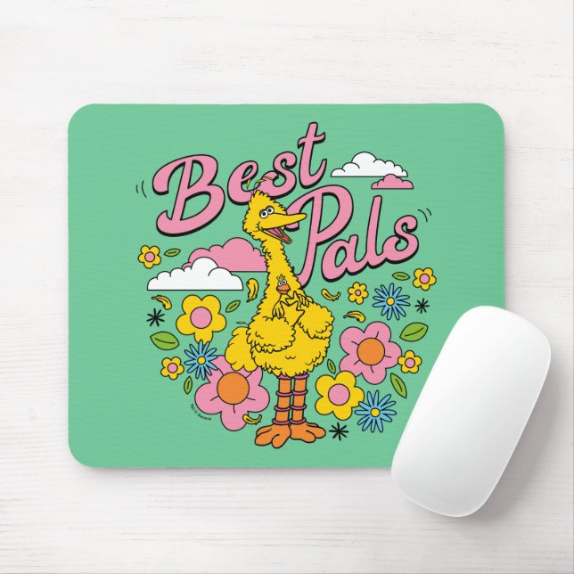 Mousepad Rua Sésamo | Melhores Pássaros Amarelos (Com mouse)