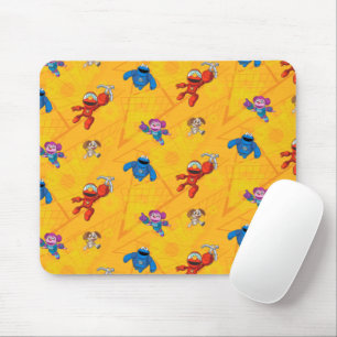 Mousepad Rua Sésamo Padrão dos construtores Mecha