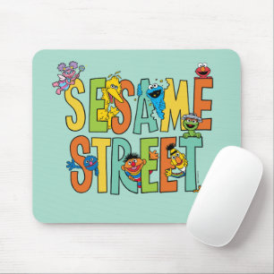 Mousepad Rua Sésamo Sesame Street Tipo Pals