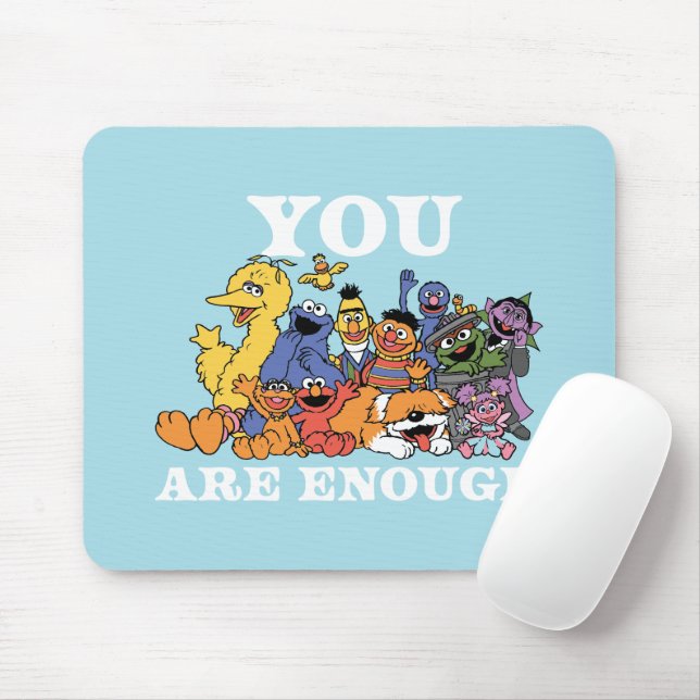 Mousepad Rua Sésamo | Você É Suficiente (Com mouse)