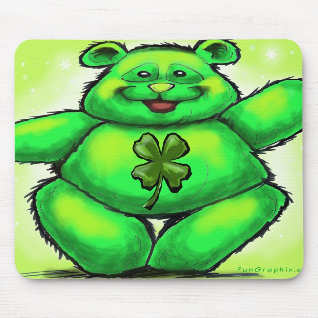 Mousepad Rua, Urso do Patrick (Frente)