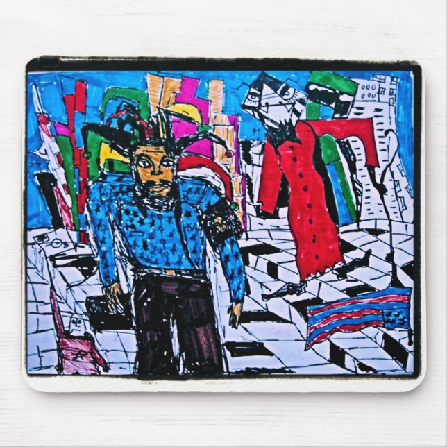 MOUSEPAD RUA XADREZ (Frente)