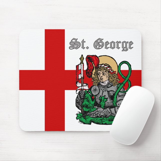 Mousepad Ruas. George e o Dragão (Nuremberga) (Com mouse)