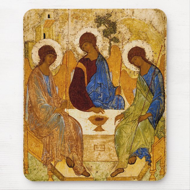 Mousepad Rublev Trinity na Mesa (Frente)