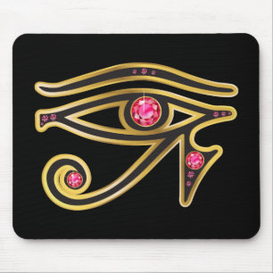 Mousepad Ruby Eye de Ra em Dourado
