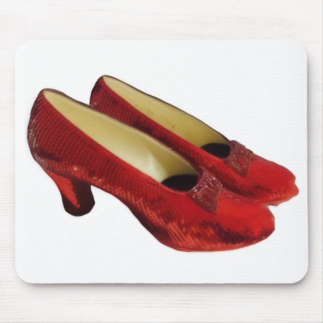 Mousepad Ruby Red Slippers Calçados Porta-Malas (Frente)