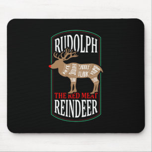 Mousepad Rudolph A Rebelde De Carne Vermelha