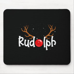 Mousepad Rudolph Red Nose Reindee de Natal