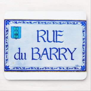 Mousepad Rue du Barry